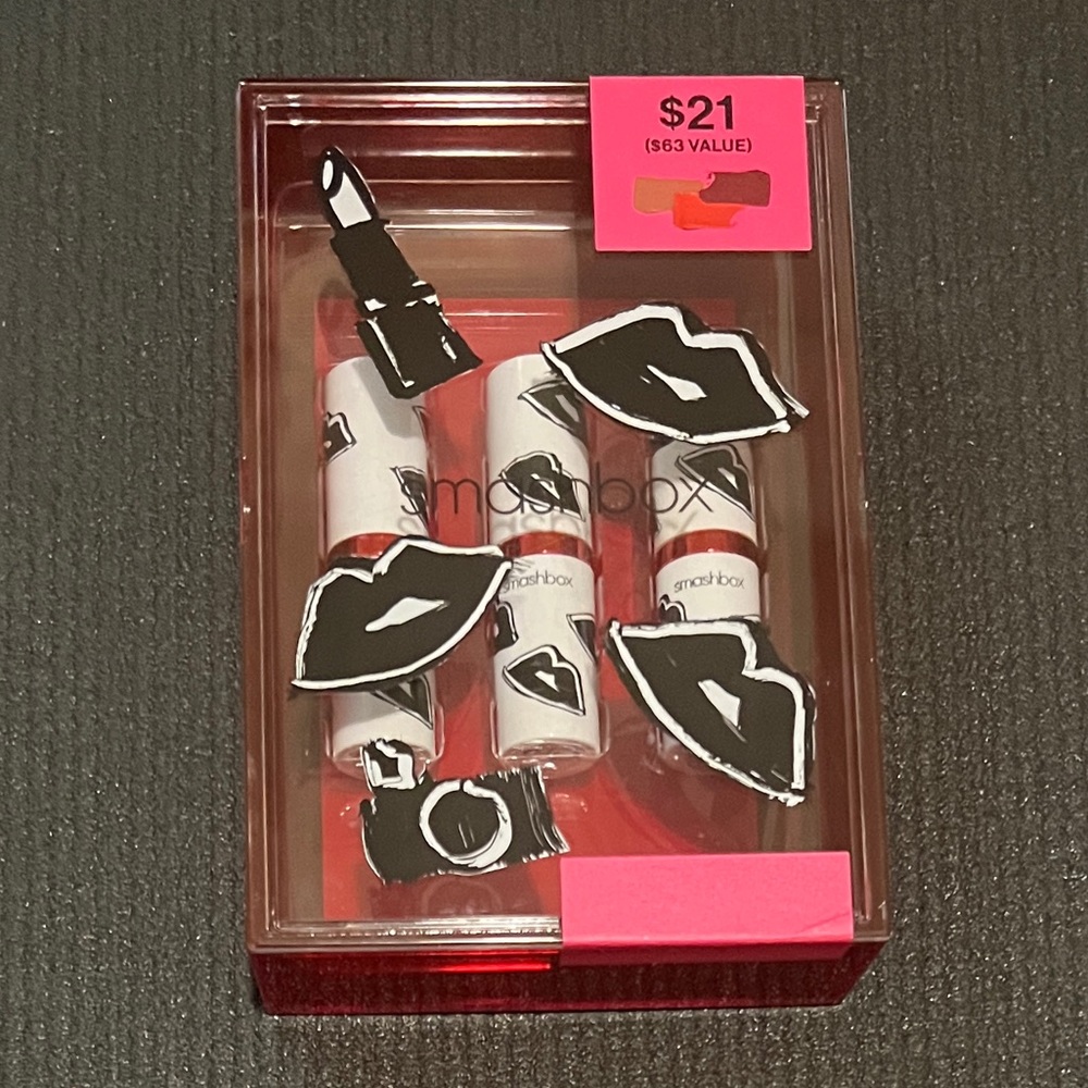 Smashbox Be Legendary lipstick trio